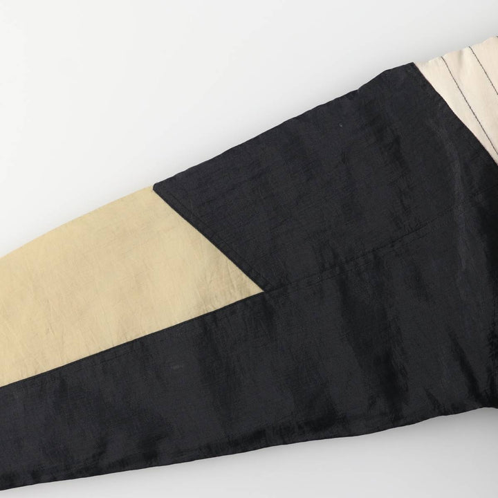 90'S Starter NFL PROLINE NFL New Orleans Saints Back Logo Padded Anorak Parka, Men's Size Small Nylon Beige type Vintage Second Hand