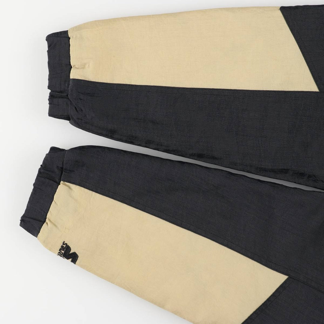 90'S Starter NFL PROLINE NFL New Orleans Saints Back Logo Padded Anorak Parka, Men's Size Small Nylon Beige type Vintage Second Hand