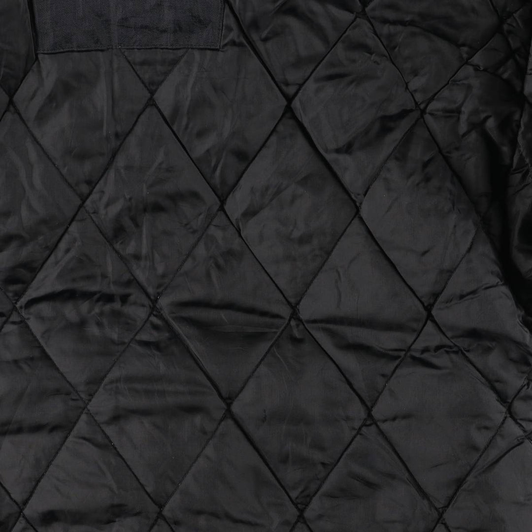 90'S Starter NFL PROLINE NFL New Orleans Saints Back Logo Padded Anorak Parka, Men's Size Small Nylon Beige type Vintage Second Hand