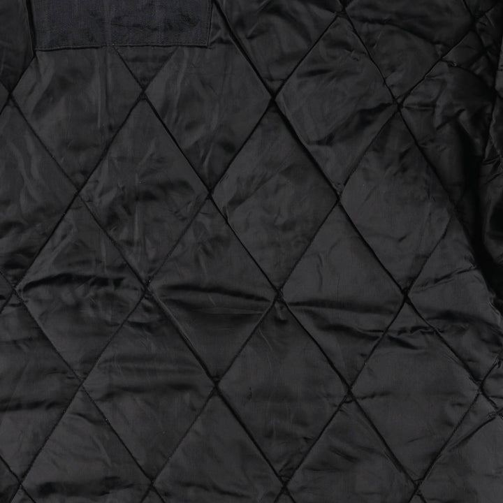 90'S Starter NFL PROLINE NFL New Orleans Saints Back Logo Padded Anorak Parka, Men's Size Small Nylon Beige type Vintage Second Hand