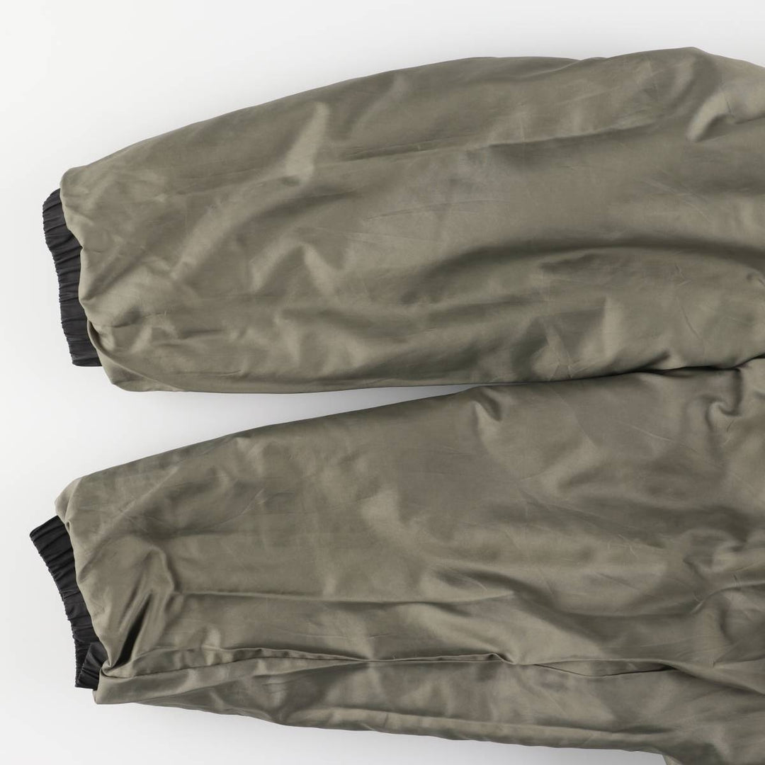 90s-00'S Nike padded puffer jacket, men's size L polyester black type Vintage Second Hand