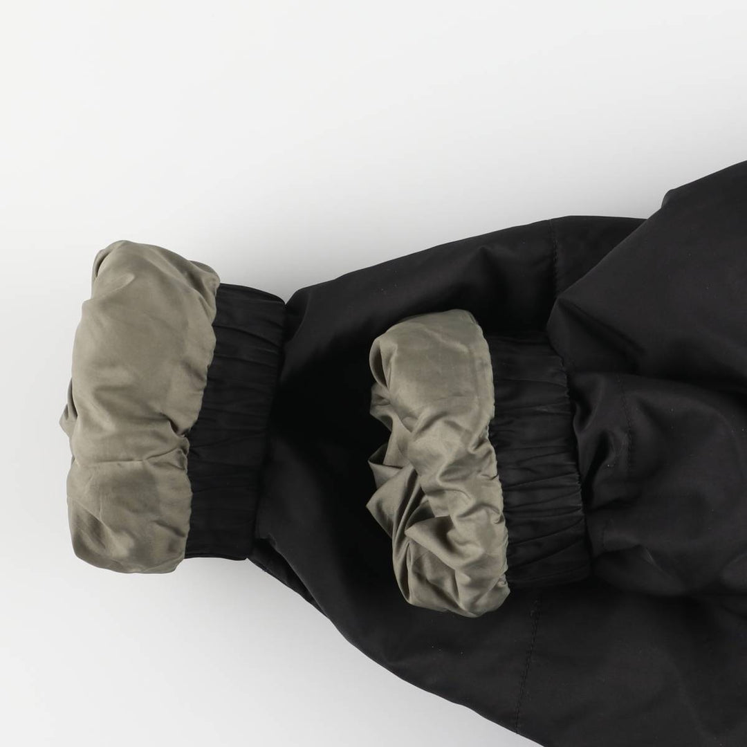 90s-00'S Nike padded puffer jacket, men's size L polyester black type Vintage Second Hand