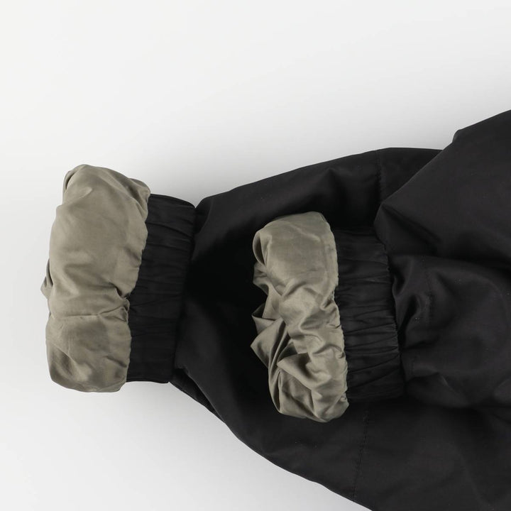 90s-00'S Nike padded puffer jacket, men's size L polyester black type Vintage Second Hand