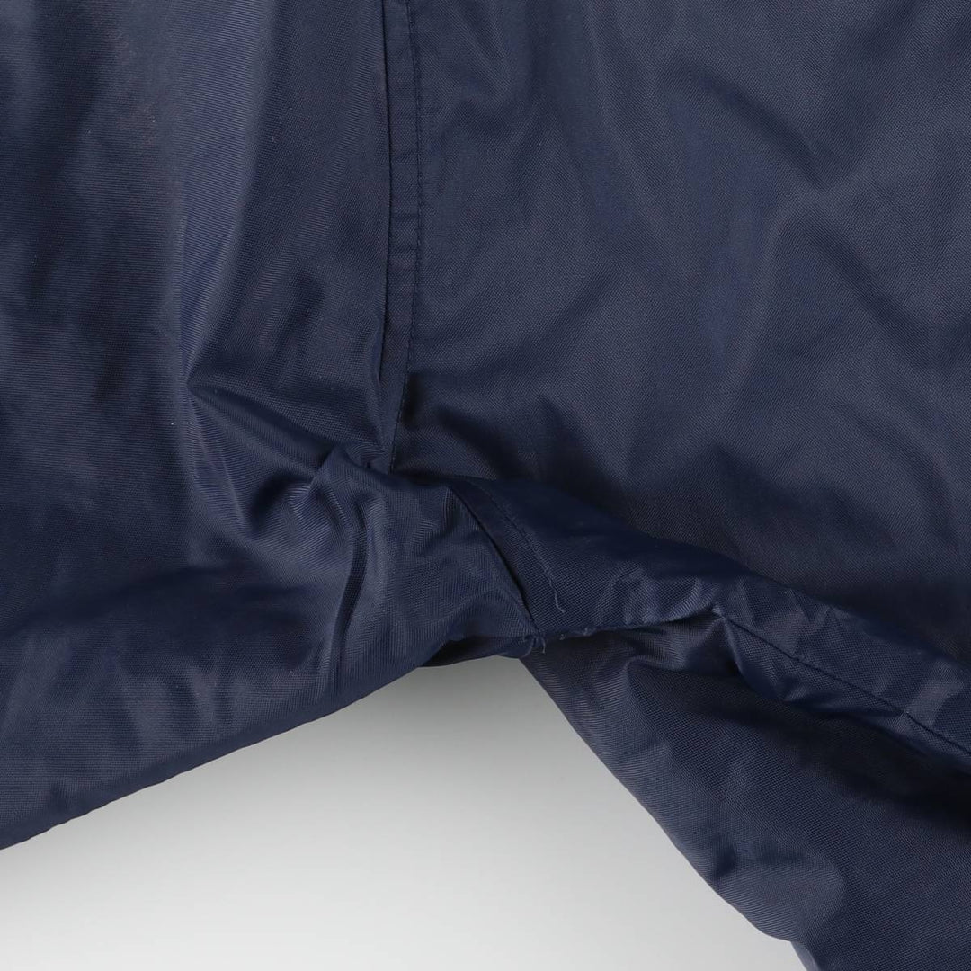 90'S Nike Back Logo Padded Puffer Jacket Men's Medium Vintage Nylon navy blue type Vintage Second Hand