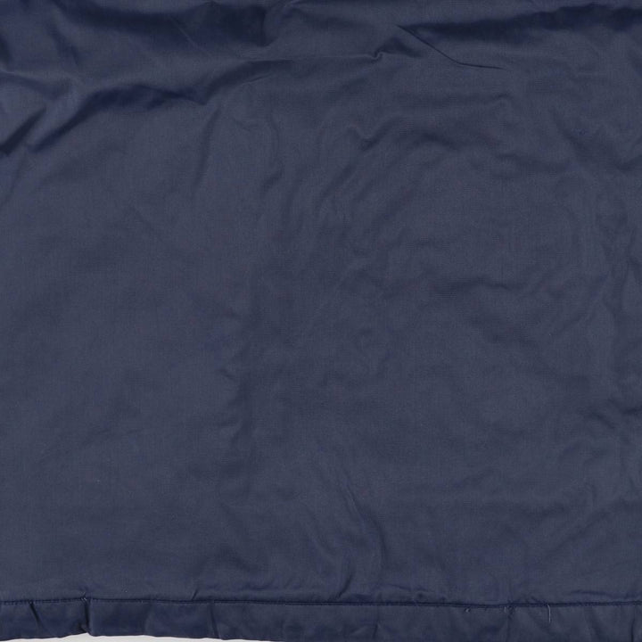 90'S Nike Back Logo Padded Puffer Jacket Men's Medium Vintage Nylon navy blue type Vintage Second Hand