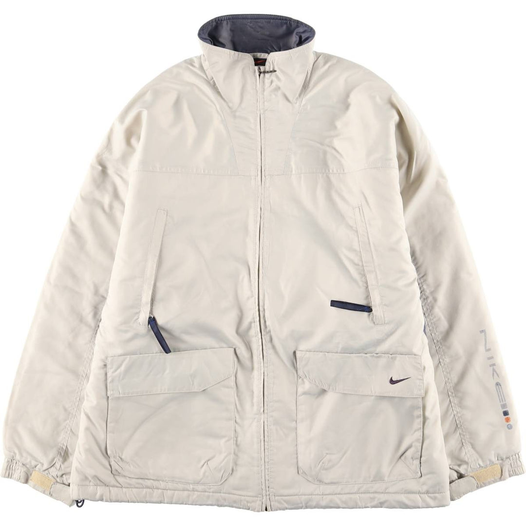 90'S Nike Windbreaker Men's S Size Vintage polyester gray type Vintage Second Hand