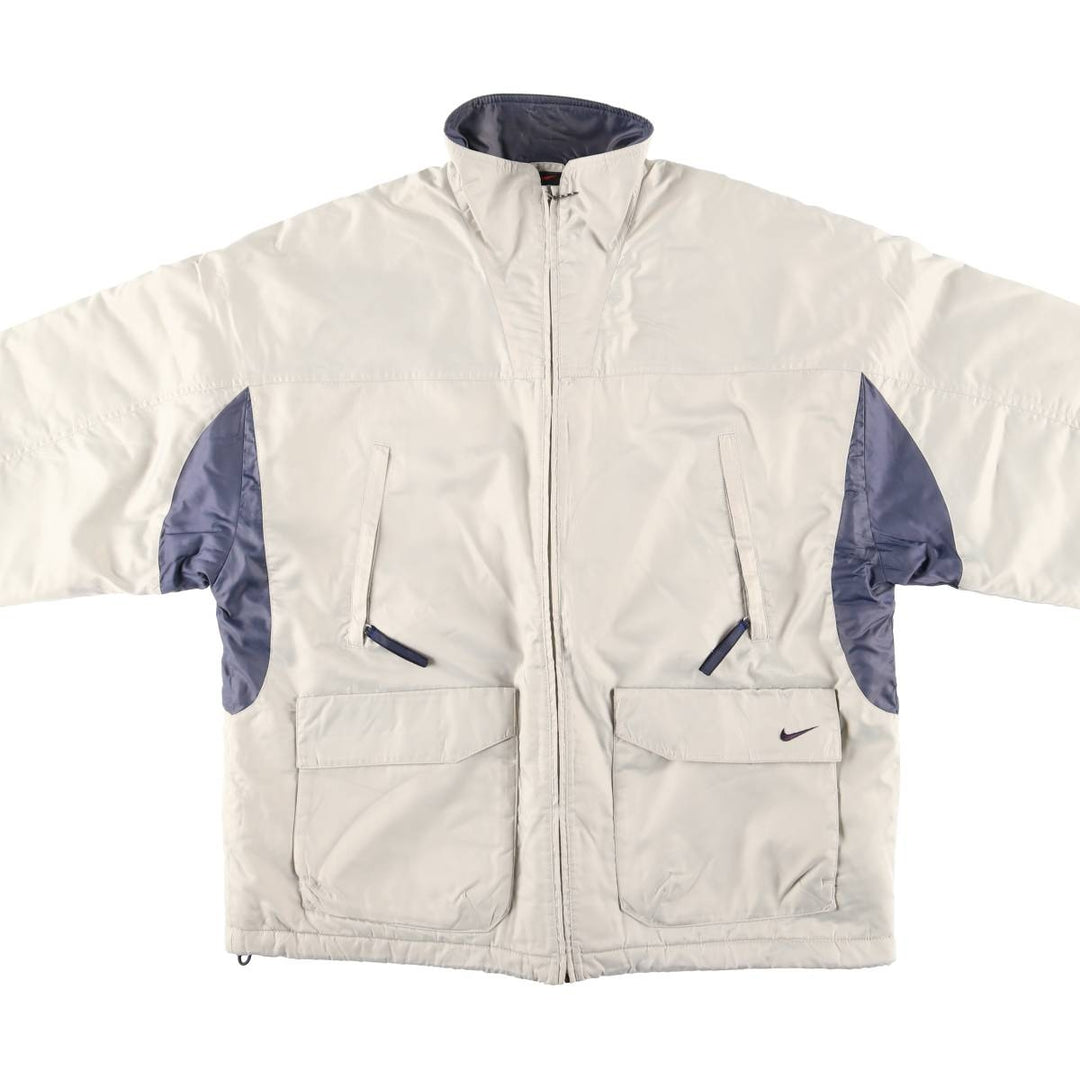 90'S Nike Windbreaker Men's S Size Vintage polyester gray type Vintage Second Hand