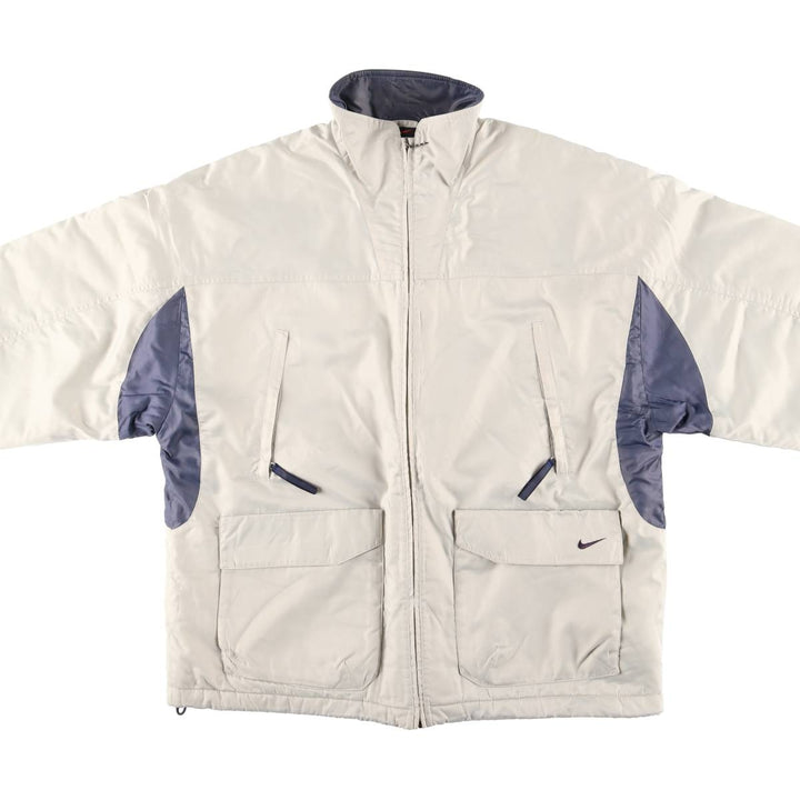 90'S Nike Windbreaker Men's S Size Vintage polyester gray type Vintage Second Hand