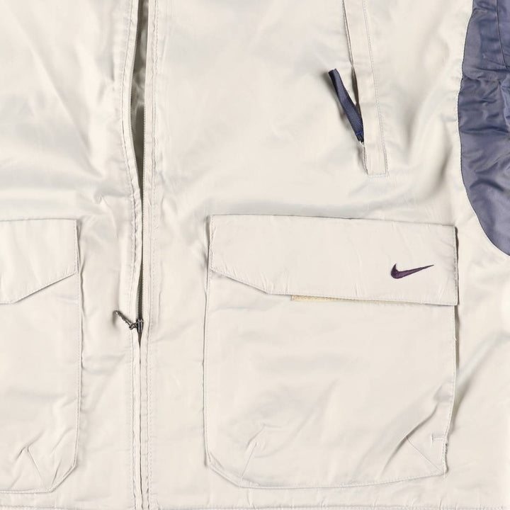 90'S Nike Windbreaker Men's S Size Vintage polyester gray type Vintage Second Hand