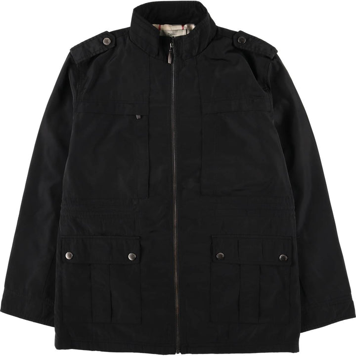 Burberry's BURBERRY LONDON Check Pattern Liner Cotton Jacket, Men's XL cotton black type Vintage Second Hand