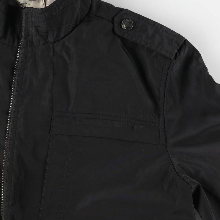 Burberry's BURBERRY LONDON Check Pattern Liner Cotton Jacket, Men's XL cotton black type Vintage Second Hand