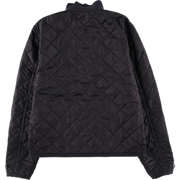 POLO by Ralph Lauren reversible padded quilted puffer jacket, men's size M polyester black type Vintage Second Hand