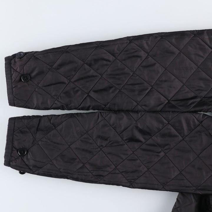 POLO by Ralph Lauren reversible padded quilted puffer jacket, men's size M polyester black type Vintage Second Hand