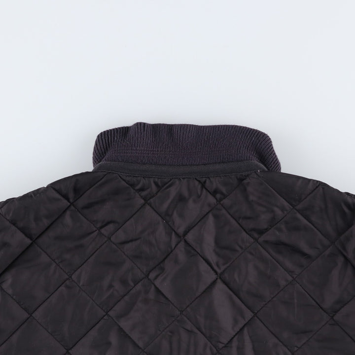 POLO by Ralph Lauren reversible padded quilted puffer jacket, men's size M polyester black type Vintage Second Hand