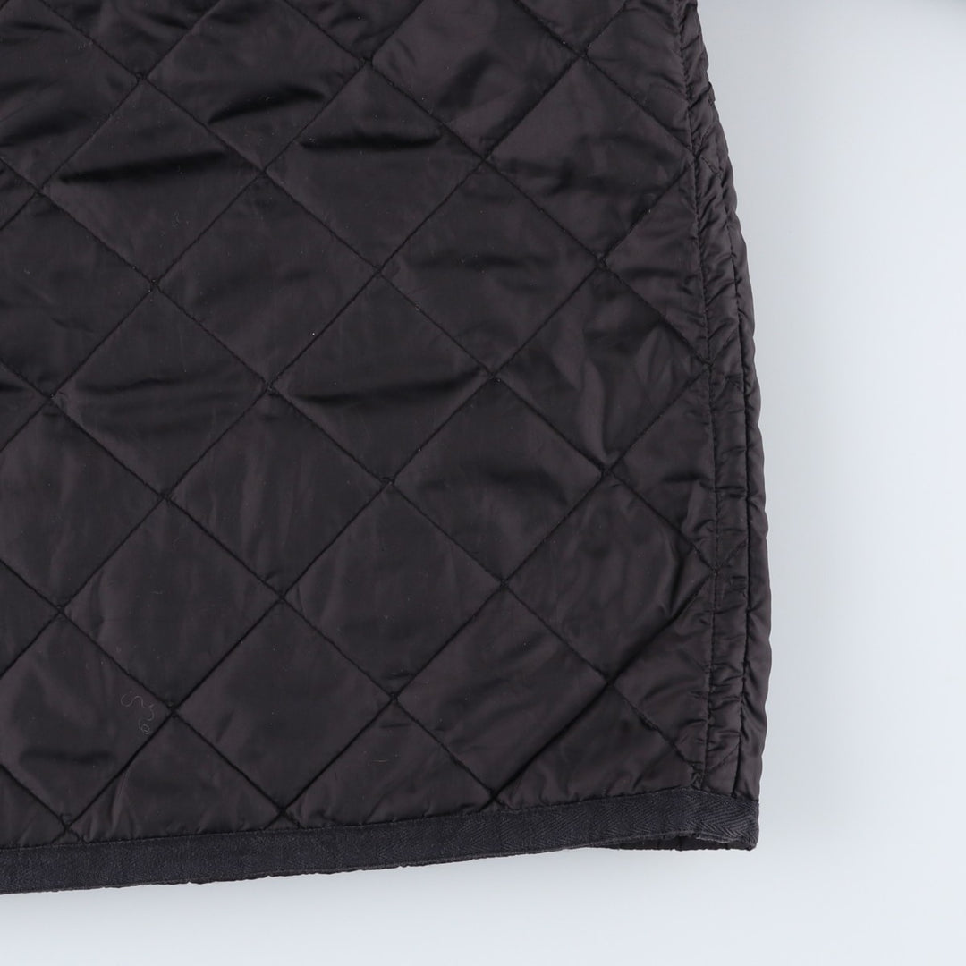 POLO by Ralph Lauren reversible padded quilted puffer jacket, men's size M polyester black type Vintage Second Hand