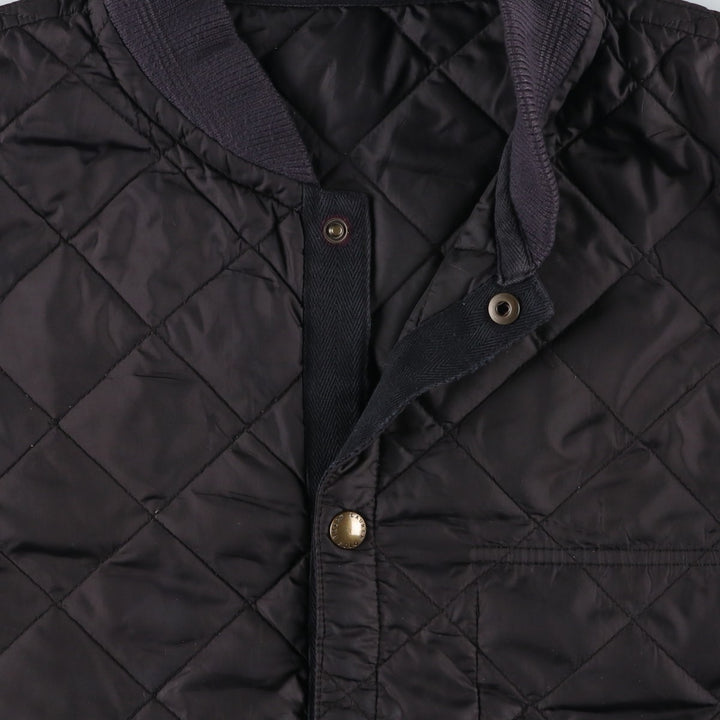 POLO by Ralph Lauren reversible padded quilted puffer jacket, men's size M polyester black type Vintage Second Hand