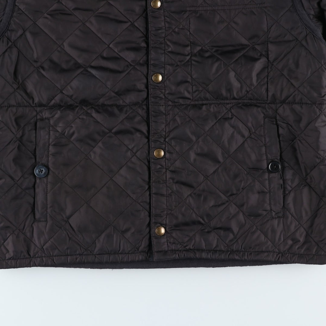 POLO by Ralph Lauren reversible padded quilted puffer jacket, men's size M polyester black type Vintage Second Hand