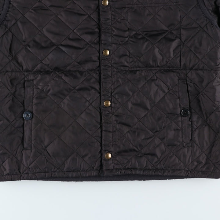 POLO by Ralph Lauren reversible padded quilted puffer jacket, men's size M polyester black type Vintage Second Hand