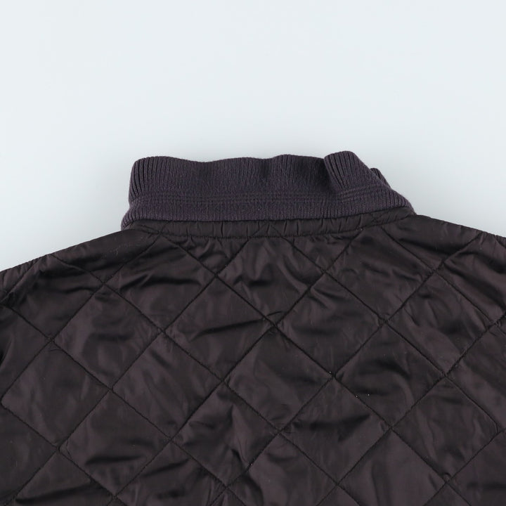 POLO by Ralph Lauren reversible padded quilted puffer jacket, men's size M polyester black type Vintage Second Hand