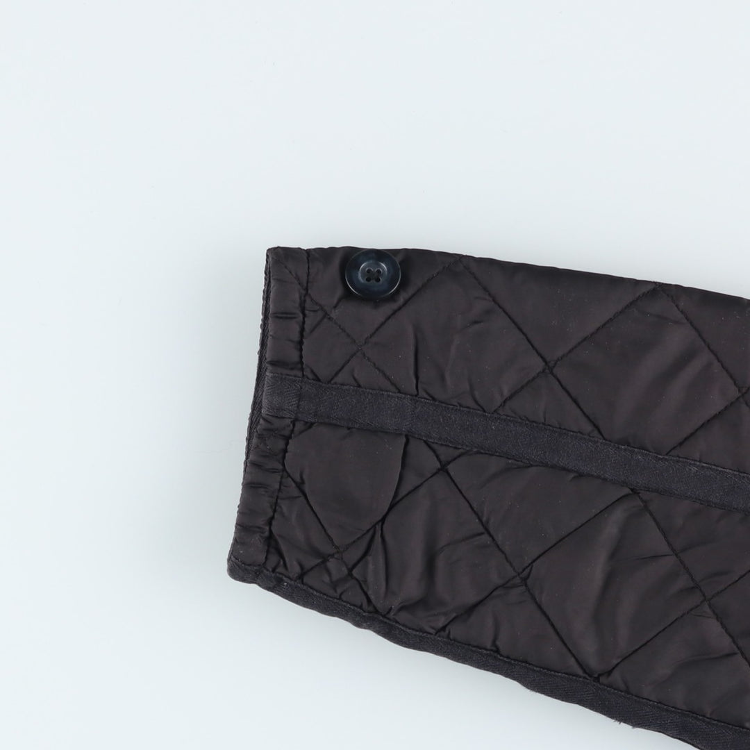 POLO by Ralph Lauren reversible padded quilted puffer jacket, men's size M polyester black type Vintage Second Hand