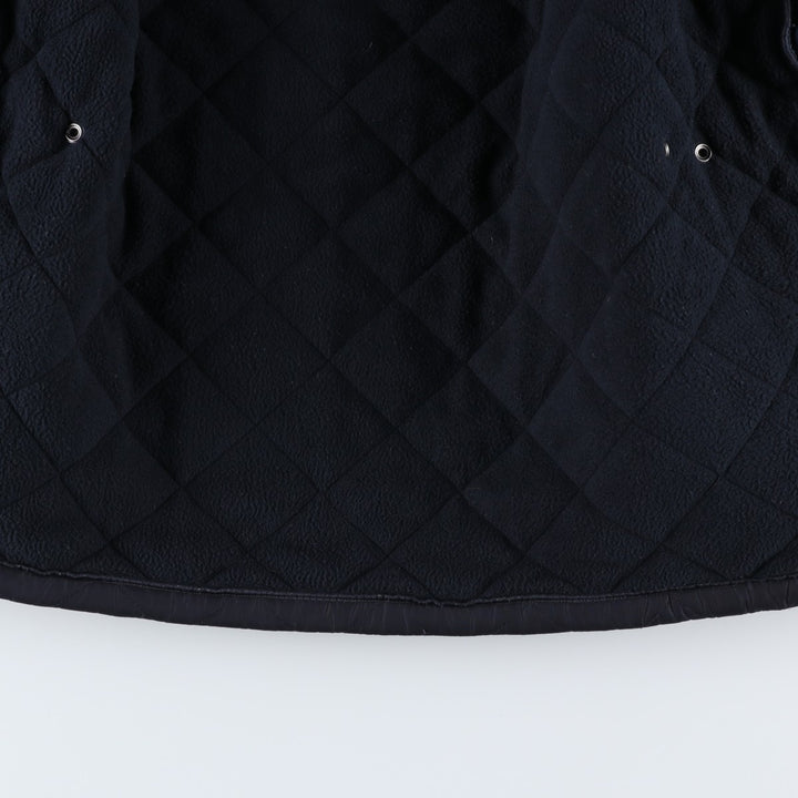 2000s~ Barbour Powell 3 Warrant Quilted Jacket, Men's Size L polyester navy blue type Vintage Second Hand