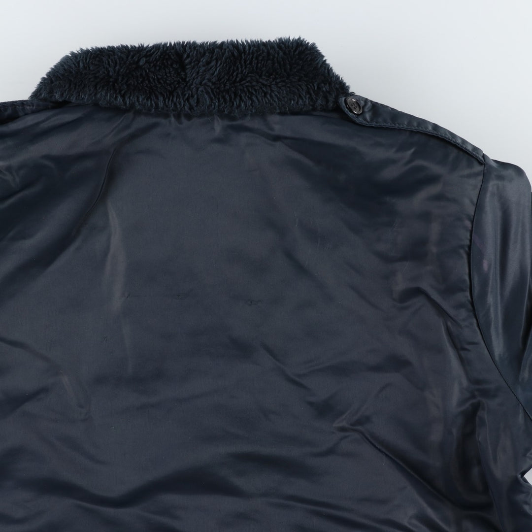 1980'S Dickies padded puffer jacket, Made in USA, Men's XL unclear black type Vintage Second Hand