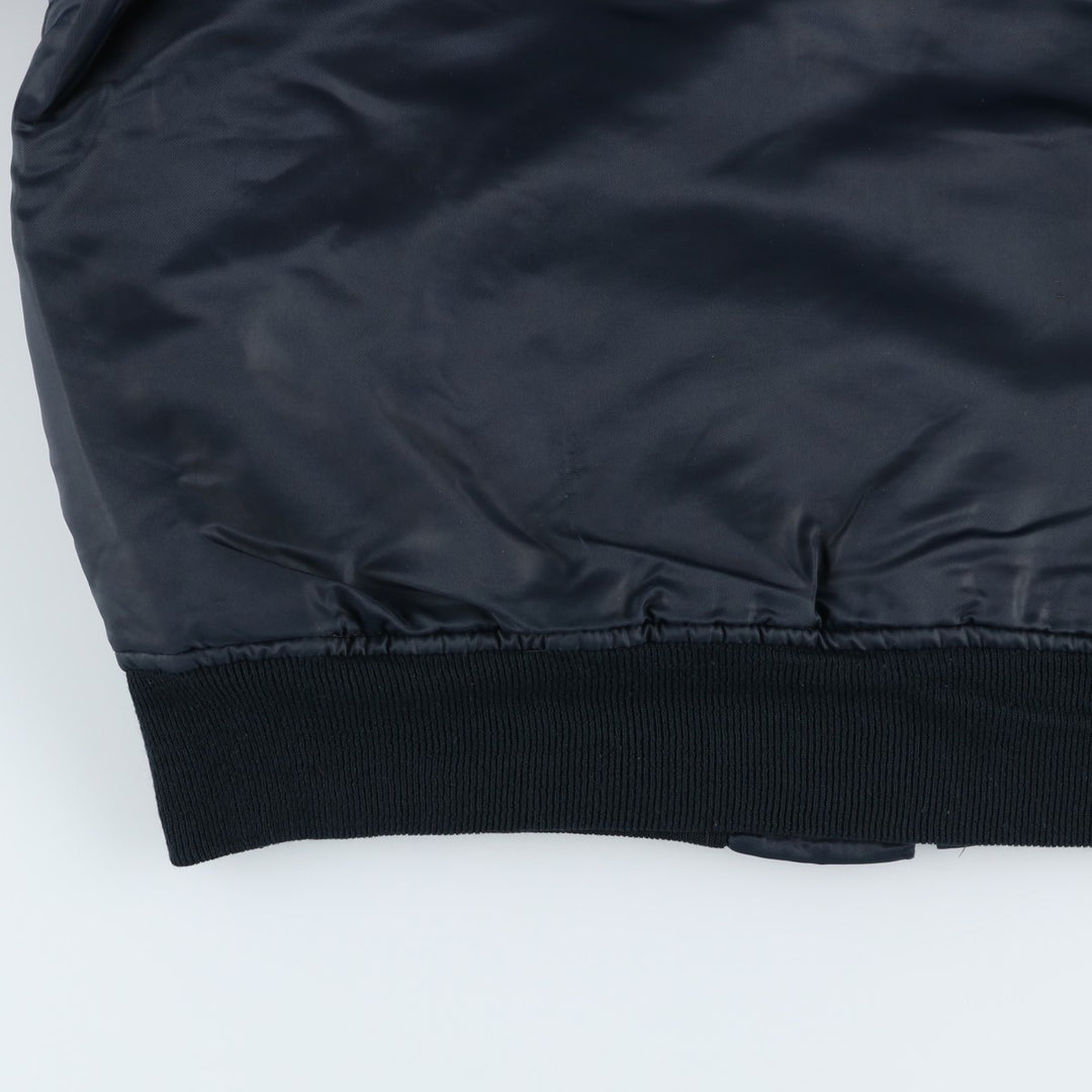 1980'S Dickies padded puffer jacket, Made in USA, Men's XL unclear black type Vintage Second Hand