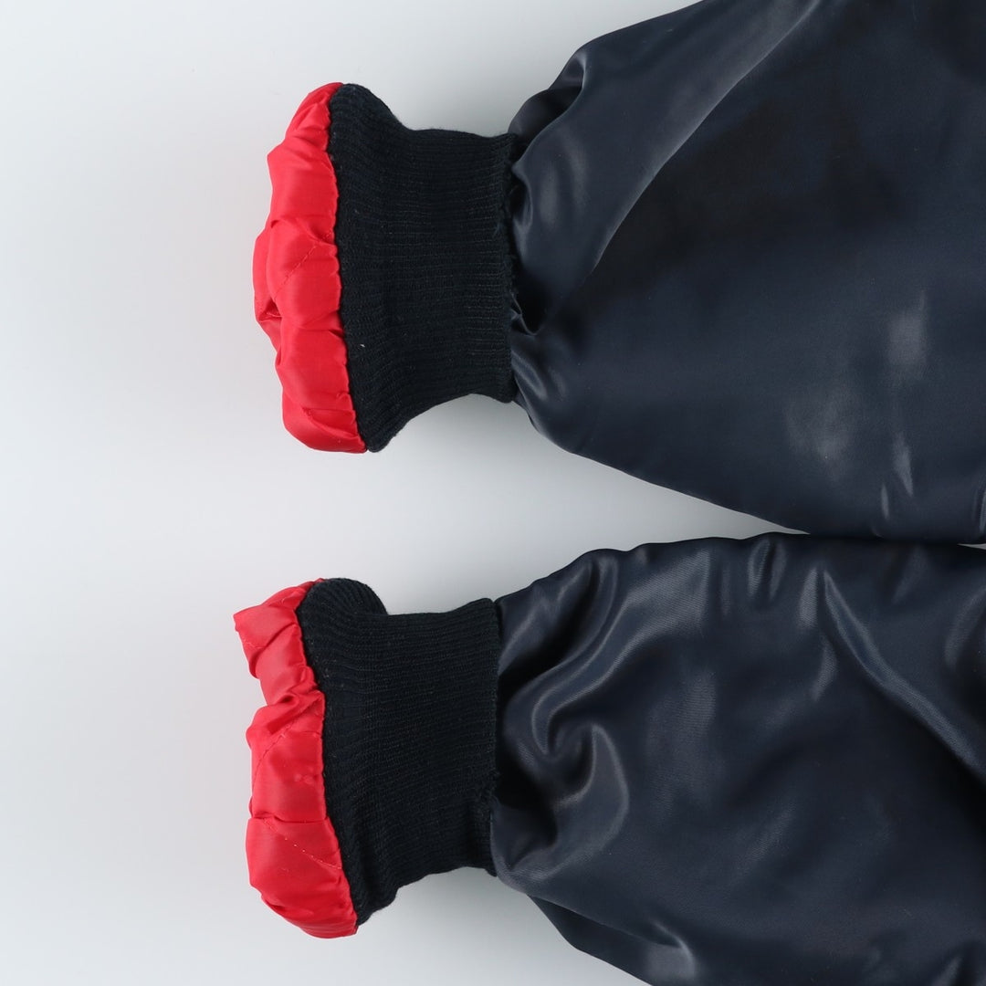 1980'S Dickies padded puffer jacket, Made in USA, Men's XL unclear black type Vintage Second Hand