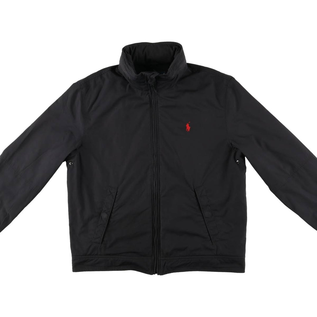 Ralph Lauren POLO by Ralph Lauren padded puffer jacket, men's size M polyester black type Vintage Second Hand