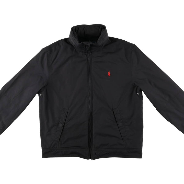 Ralph Lauren POLO by Ralph Lauren padded puffer jacket, men's size M polyester black type Vintage Second Hand