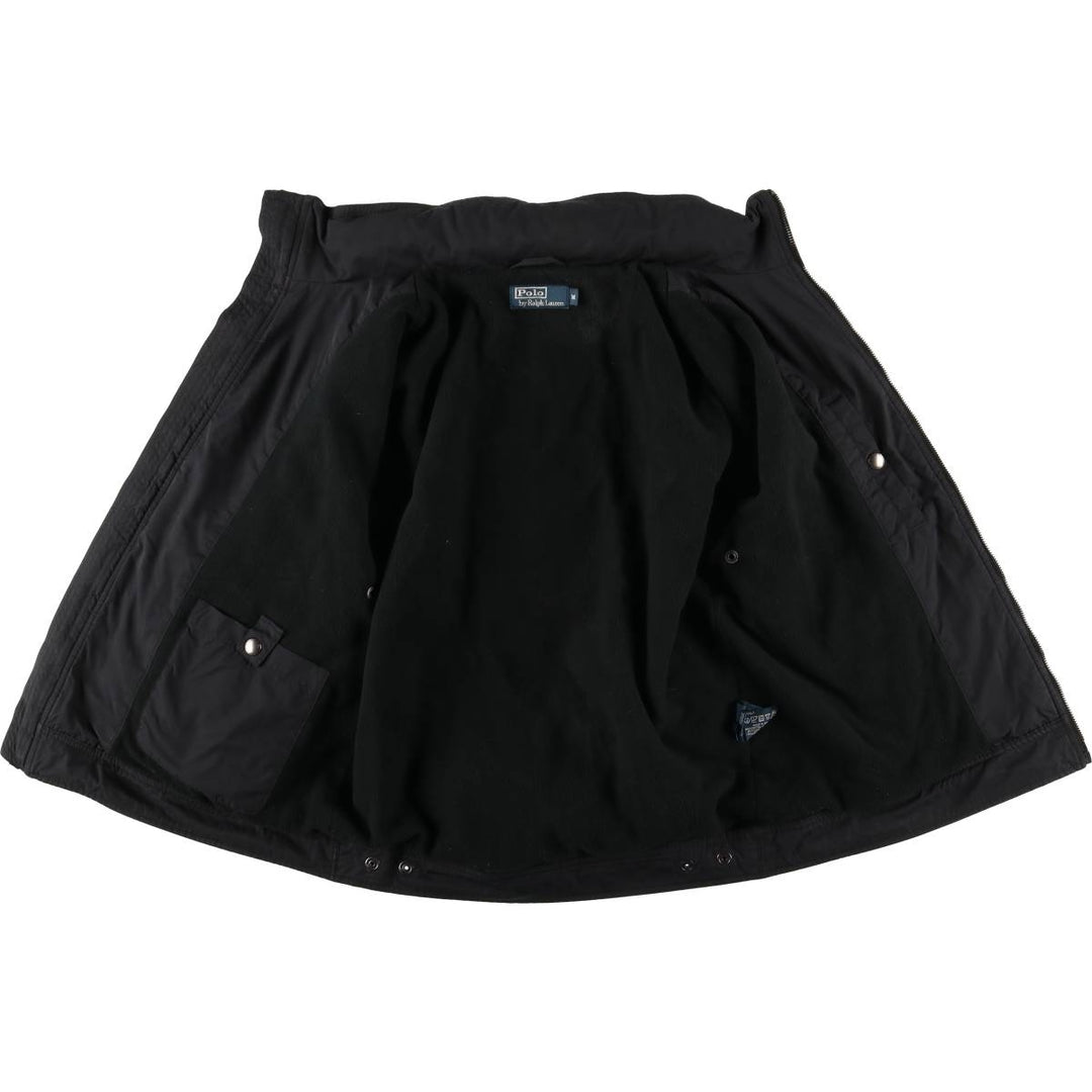 Ralph Lauren POLO by Ralph Lauren padded puffer jacket, men's size M polyester black type Vintage Second Hand