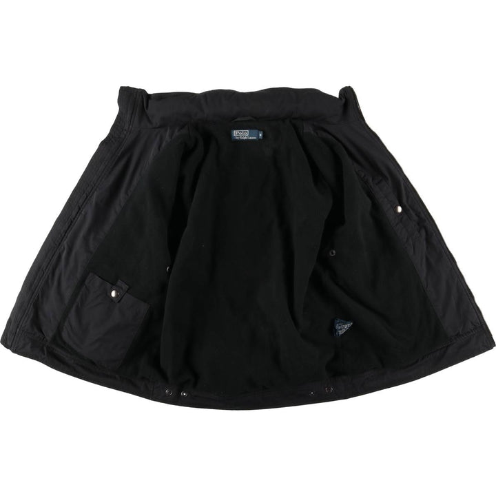 Ralph Lauren POLO by Ralph Lauren padded puffer jacket, men's size M polyester black type Vintage Second Hand