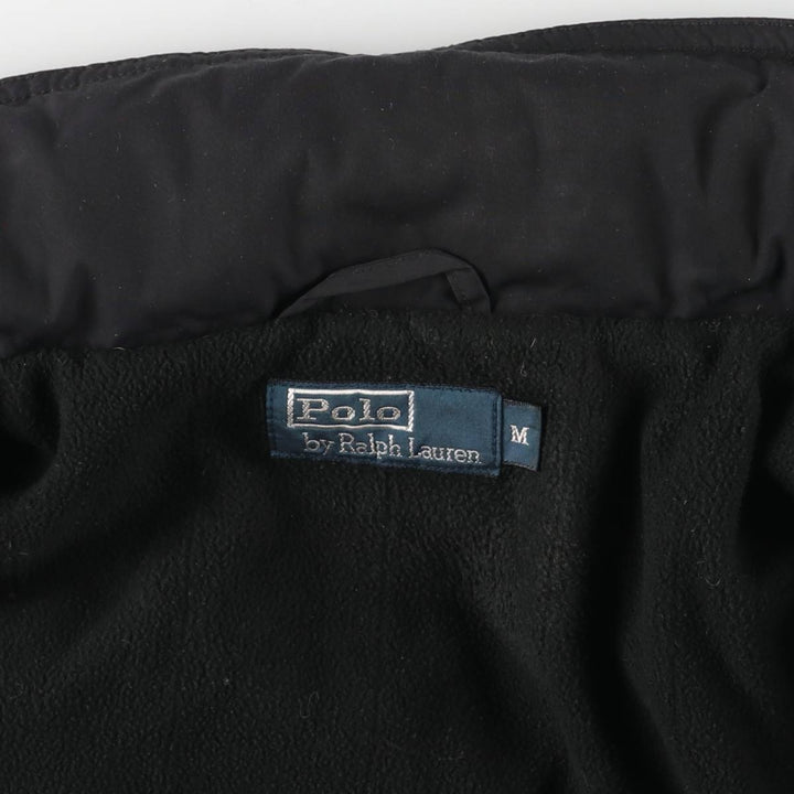 Ralph Lauren POLO by Ralph Lauren padded puffer jacket, men's size M polyester black type Vintage Second Hand