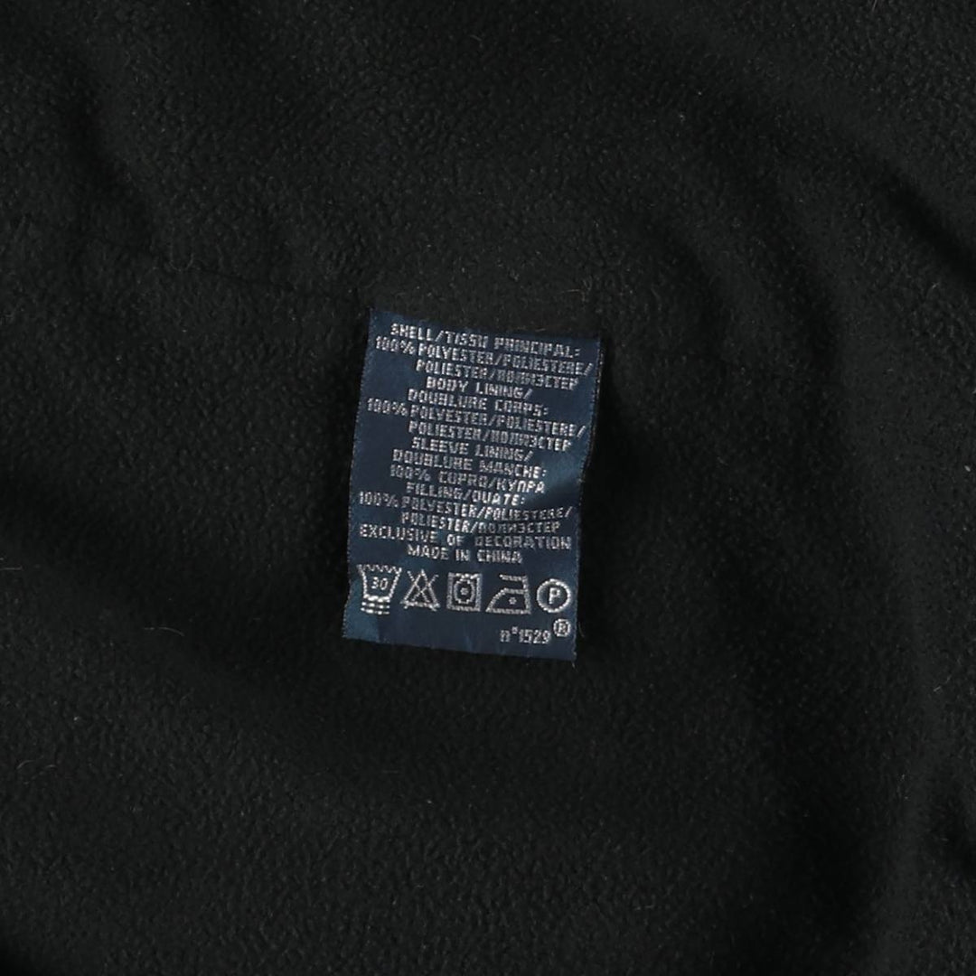 Ralph Lauren POLO by Ralph Lauren padded puffer jacket, men's size M polyester black type Vintage Second Hand