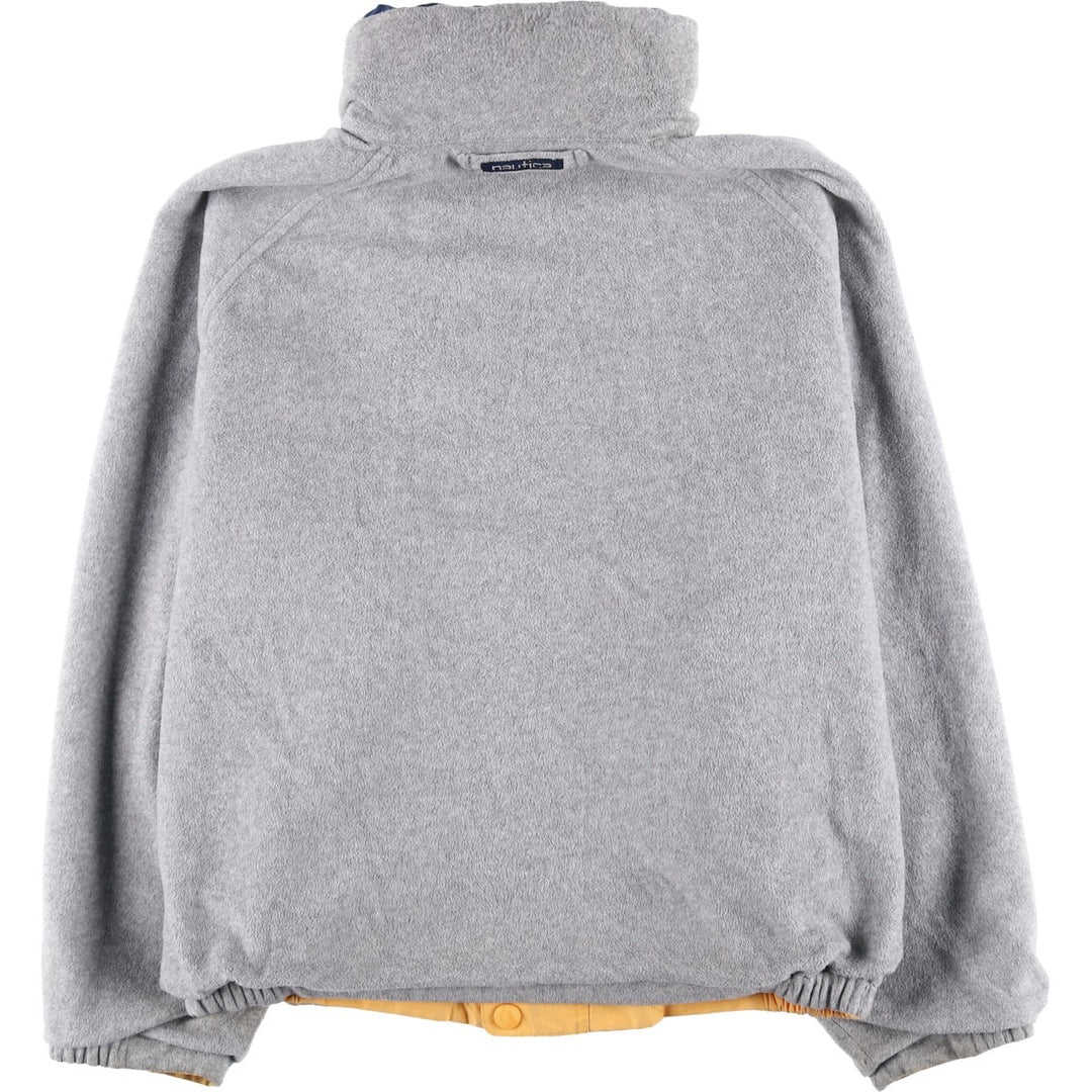 Vintage 90'S Nautica reversible windbreaker, men's size XXL cotton yellow type Vintage Second Hand