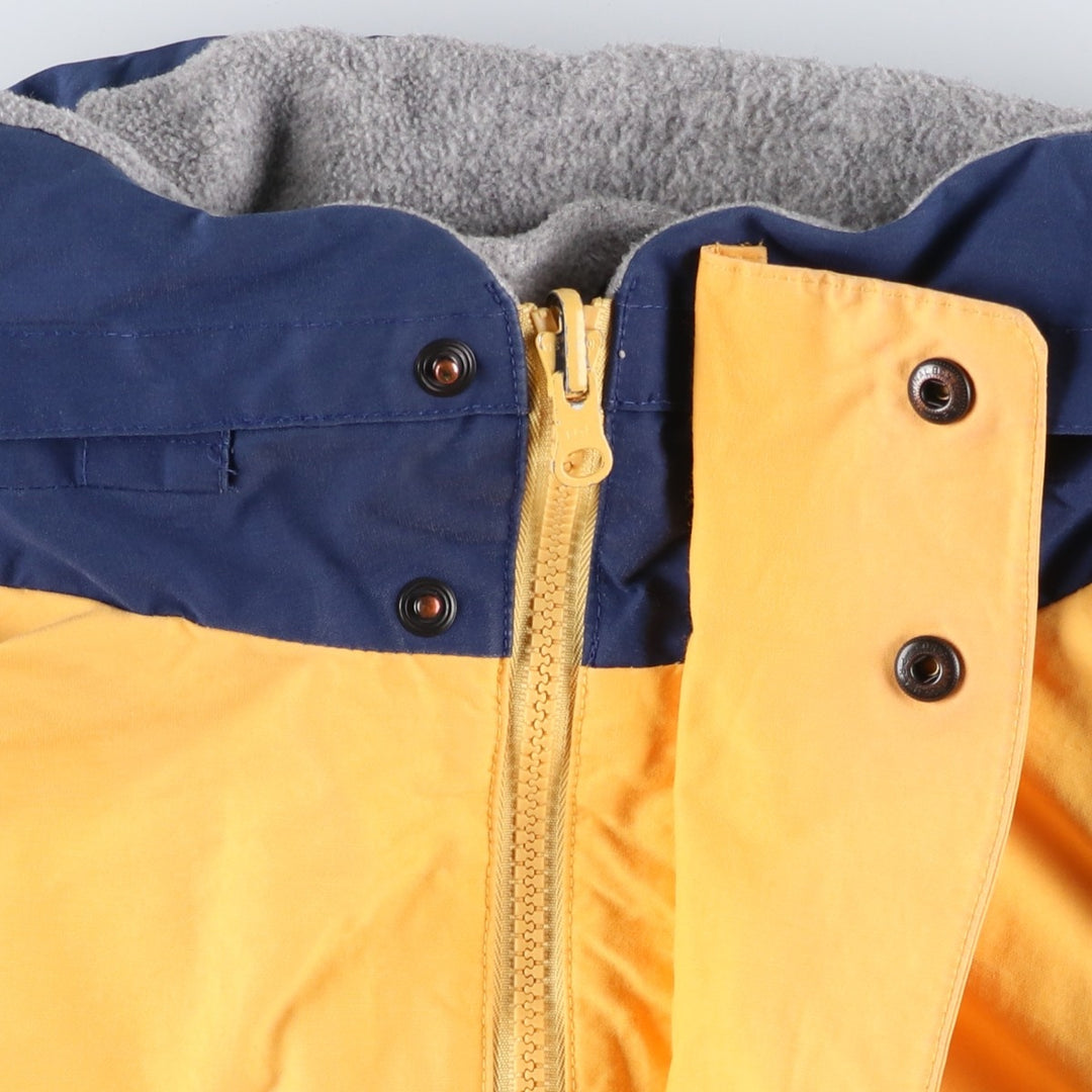Vintage 90'S Nautica reversible windbreaker, men's size XXL cotton yellow type Vintage Second Hand