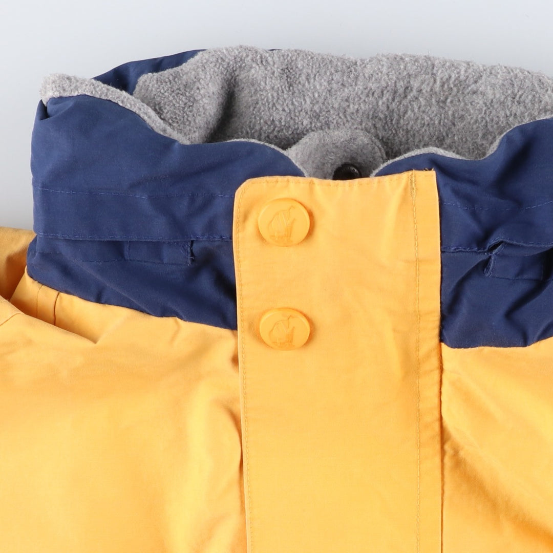 Vintage 90'S Nautica reversible windbreaker, men's size XXL cotton yellow type Vintage Second Hand