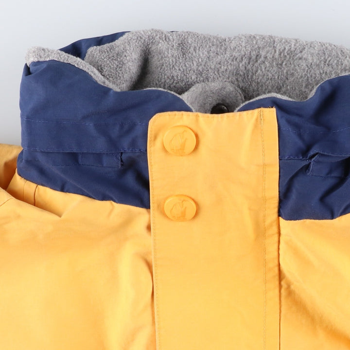 Vintage 90'S Nautica reversible windbreaker, men's size XXL cotton yellow type Vintage Second Hand