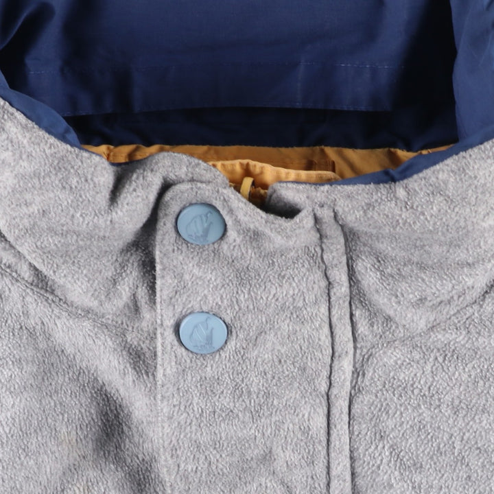 Vintage 90'S Nautica reversible windbreaker, men's size XXL cotton yellow type Vintage Second Hand