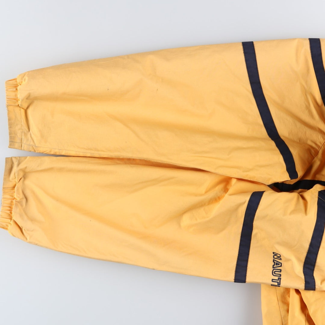 Vintage 90'S Nautica reversible windbreaker, men's size XXL cotton yellow type Vintage Second Hand