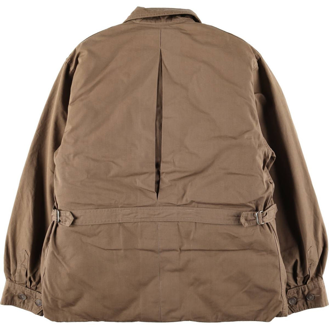 1950'S ARCTIC FEATHER AND DOWN Co. Down Jacket, Men's Size XL unclear brown type Vintage Second Hand