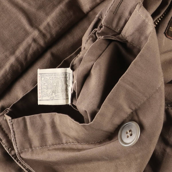 1950'S ARCTIC FEATHER AND DOWN Co. Down Jacket, Men's Size XL unclear brown type Vintage Second Hand