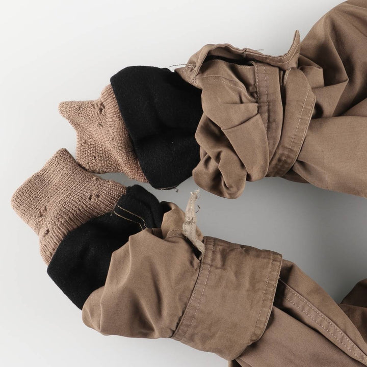 1950'S ARCTIC FEATHER AND DOWN Co. Down Jacket, Men's Size XL unclear brown type Vintage Second Hand