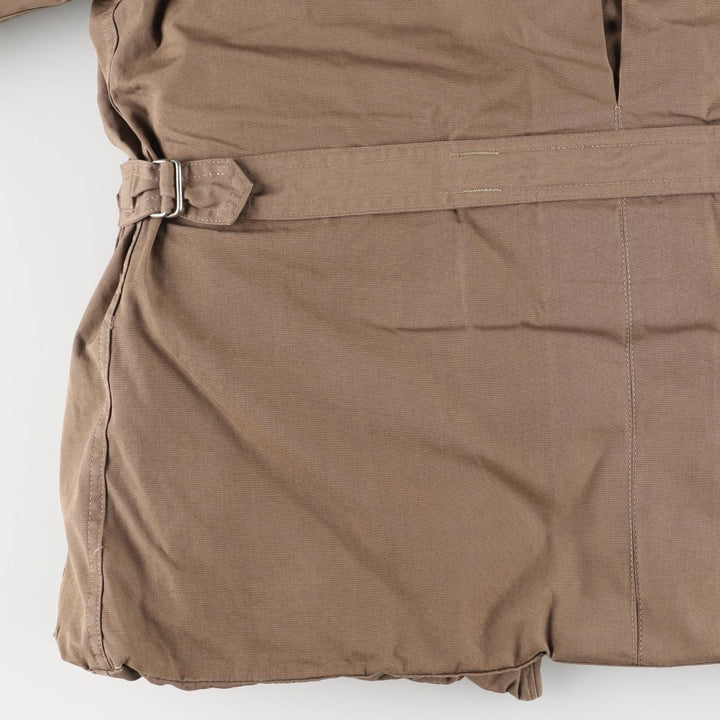 1950'S ARCTIC FEATHER AND DOWN Co. Down Jacket, Men's Size XL unclear brown type Vintage Second Hand