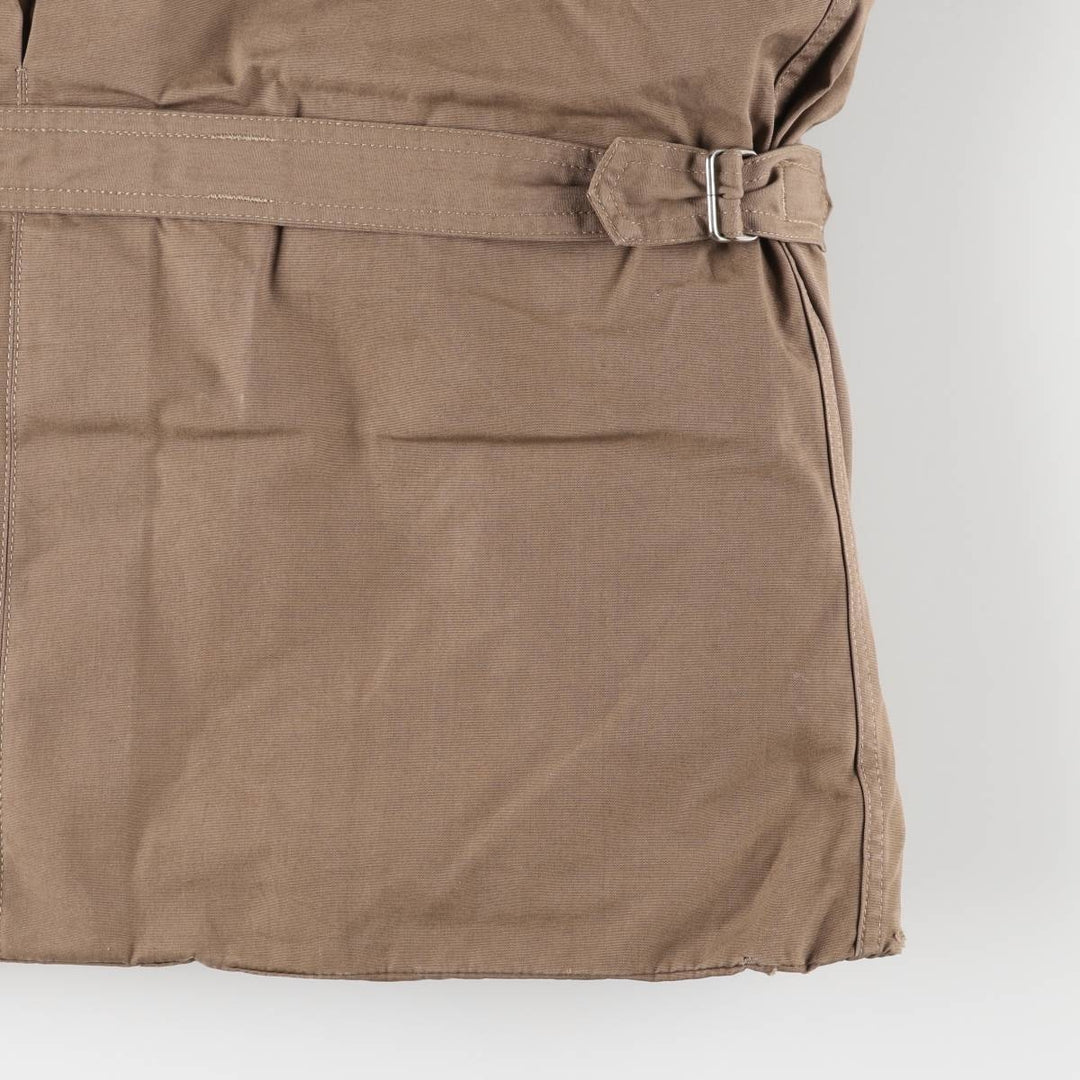 1950'S ARCTIC FEATHER AND DOWN Co. Down Jacket, Men's Size XL unclear brown type Vintage Second Hand