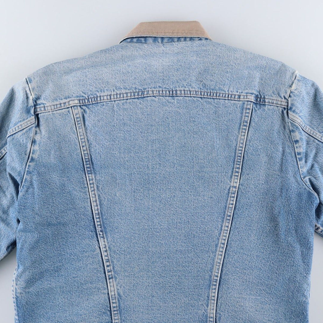 80s-90'S Wrangler denim jacket, size L, men's unclear blue type Vintage Second Hand
