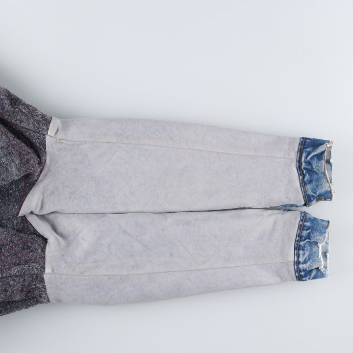 80s-90'S Wrangler denim jacket, size L, men's unclear blue type Vintage Second Hand