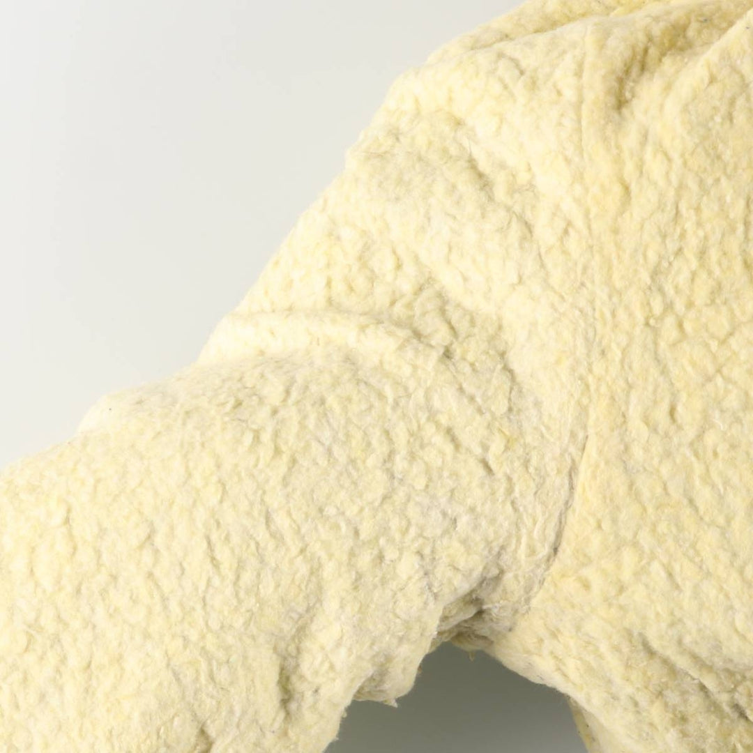 Lee denim boa jacket, men's size XL unclear blue type Vintage Second Hand