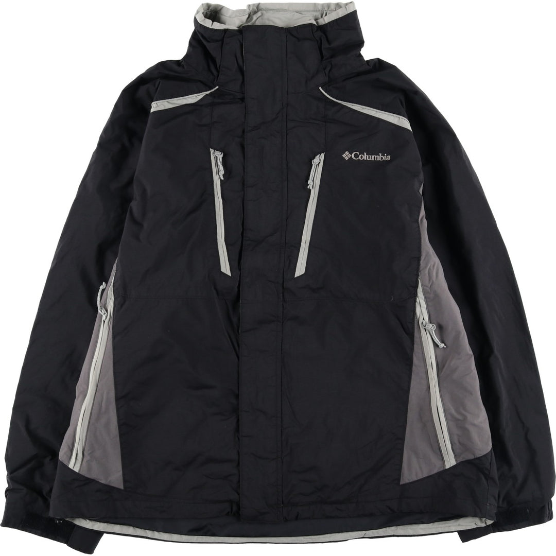 Columbia INTERCHANGE Mountain Jacket, Shell Jacket, Men's XL Nylon black type Vintage Second Hand