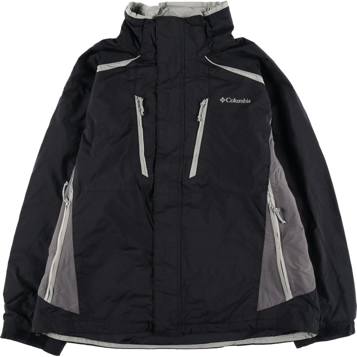 Columbia INTERCHANGE Mountain Jacket, Shell Jacket, Men's XL Nylon black type Vintage Second Hand